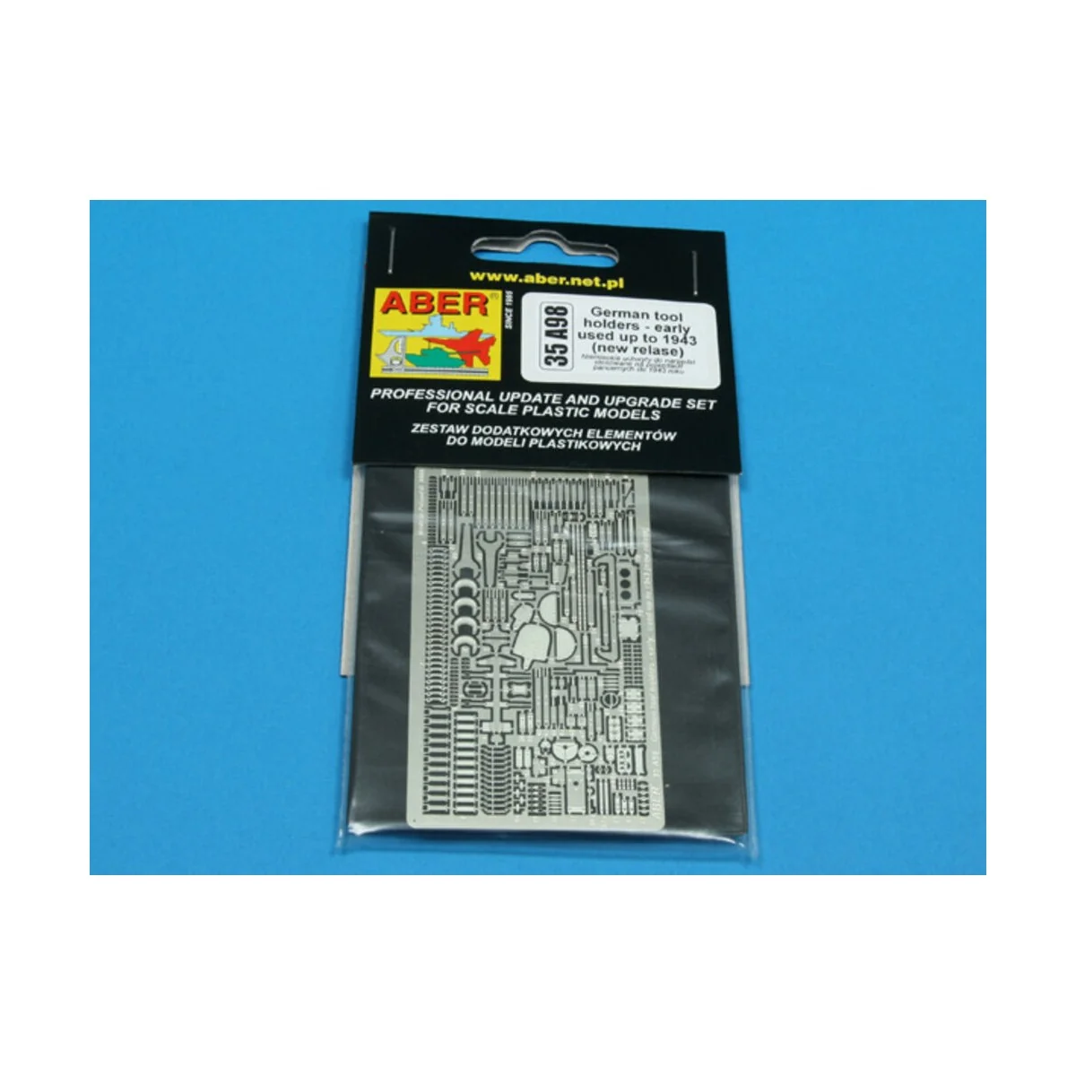German tool holders-early used up to 1943, 1/35 - Aber Models 35 A098