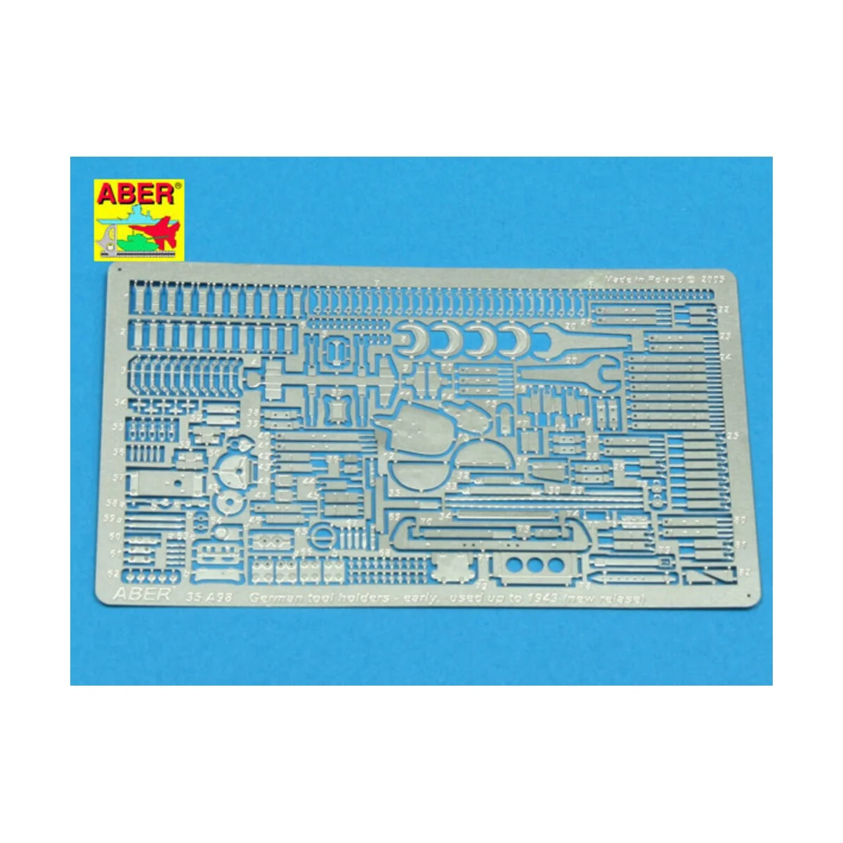 German tool holders-early used up to 1943 - Aber Models 35 A098