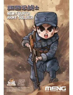 New Fourth Army Soldier (CARTOON MODEL) - MENG-Model MOE-003