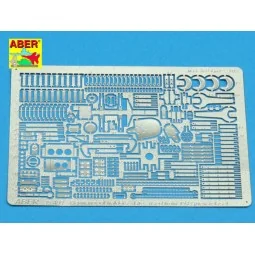 German tool holders-late used from 1943, 1/35 - Aber Models 35 A099