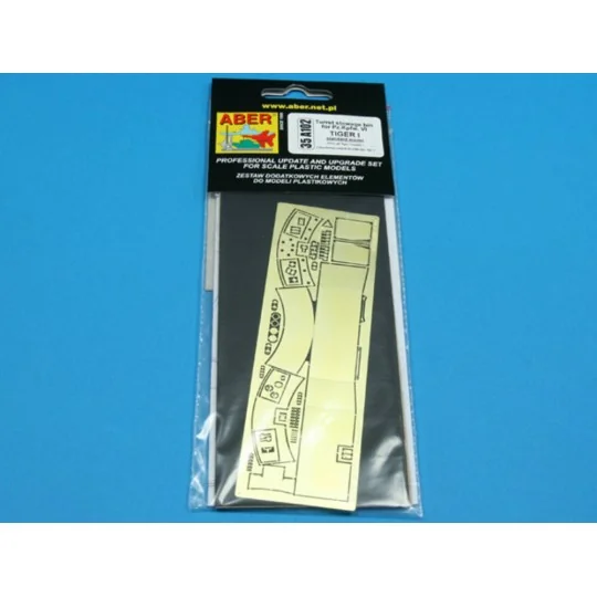 Turret stowage bin for Tiger I, 1/35 - Aber Models 35 A102 Turret stowage bin for Tiger I, 1/35 - Aber Models 35 A102