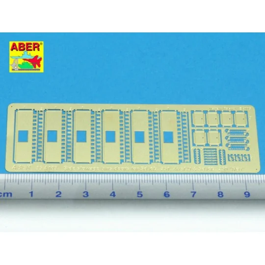 Side stowage bins doors for Sd.Kfz. 251. Ausf D & Sd.Kfz. 251, 1/35...