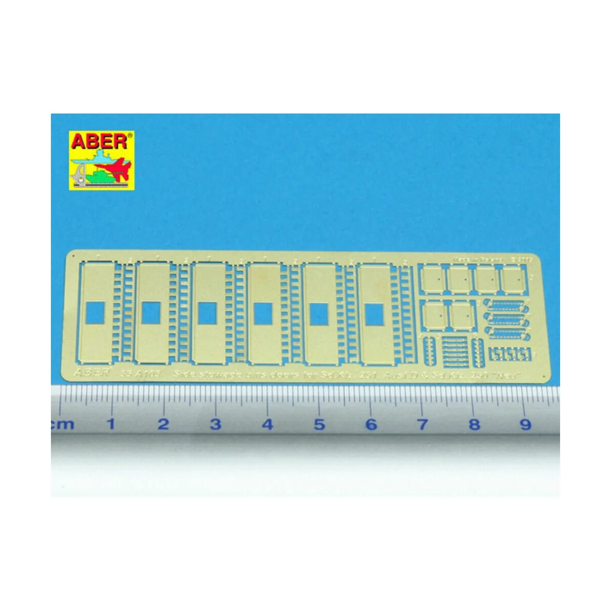 Side stowage bins doors for Sd.Kfz. 251. Ausf D & Sd.Kfz. 251, 1/35...