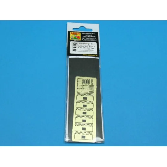 Side stowage bins doors for Sd.Kfz. 251. Ausf D & Sd.Kfz. 251, 1/35...