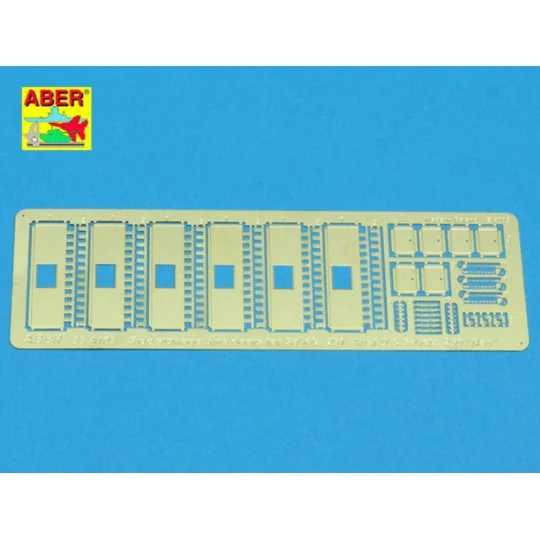 Side stowage bins doors for Sd.Kfz. 251. Ausf D & Sd.Kfz. 251, 1/35...