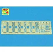 Side stowage bins doors for Sd.Kfz. 251. Ausf D & Sd.Kfz. 251, 1/35...