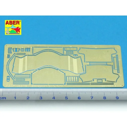 Turret stowage bins for Pz.Kpfw. III, 1/35 - Aber Models 35 A104