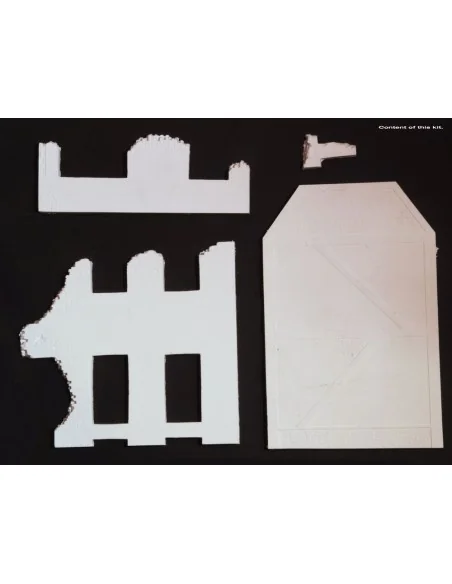 Internal house ruin, 1/35 - Royal Model RM014