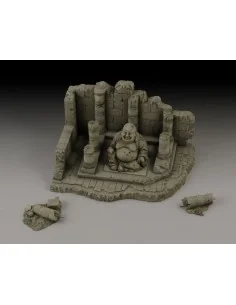 Temple with Buddha ruin, 1/35 - Royal Model RM016