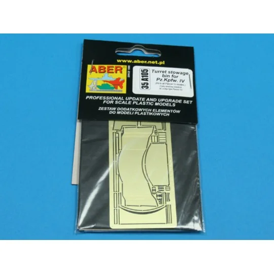 Turret stowage bin for Pz.Kpfw. IV - Aber Models 35 A105