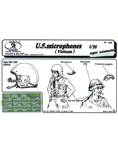 U.S. Microphones Vietnam, 1/35 - Royal Model RM018