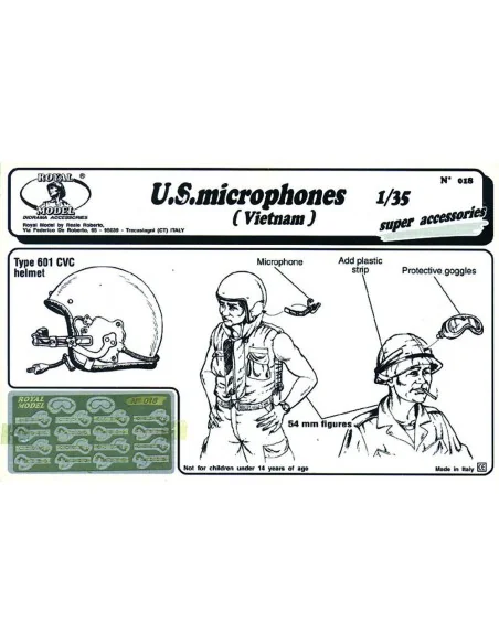 [NO_DESC] U.S. Microphones Vietnam, 1/35 - Royal Model RM018