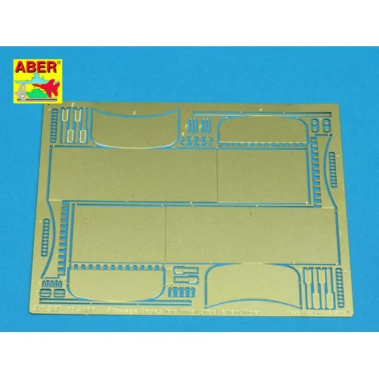 Turret side stowage bins for Pz.Kpfw. IV initial production, 1/35 -... Turret side stowage bins for Pz.Kpfw. IV initial production, 1/35 -...