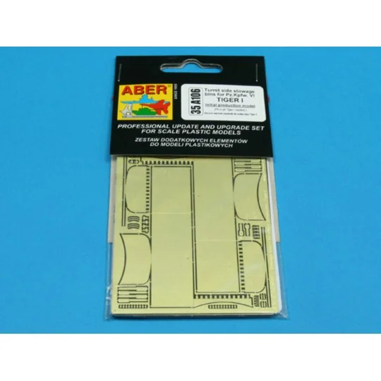 Turret side stowage bins for Pz.Kpfw. IV initial production, 1/35 -... Turret side stowage bins for Pz.Kpfw. IV initial production, 1/35 -...