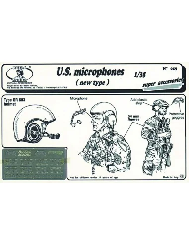 [NO_DESC] U.S. Microphones new type, 1/35 - Royal Model RM019