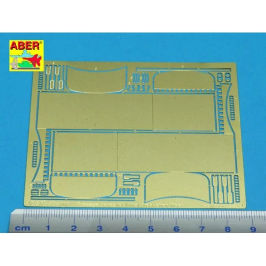 Turret side stowage bins for Pz.Kpfw. IV initial production, 1/35 -... Turret side stowage bins for Pz.Kpfw. IV initial production, 1/35 -...