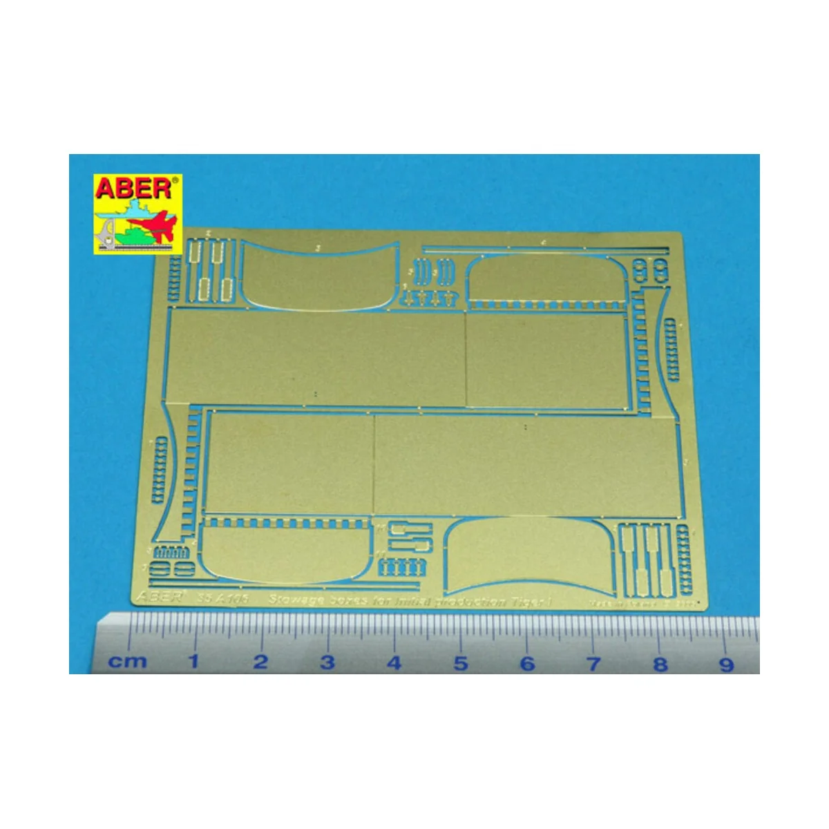Turret side stowage bins for Pz.Kpfw. IV initial production, 1/35 -... Turret side stowage bins for Pz.Kpfw. IV initial production, 1/35 -...