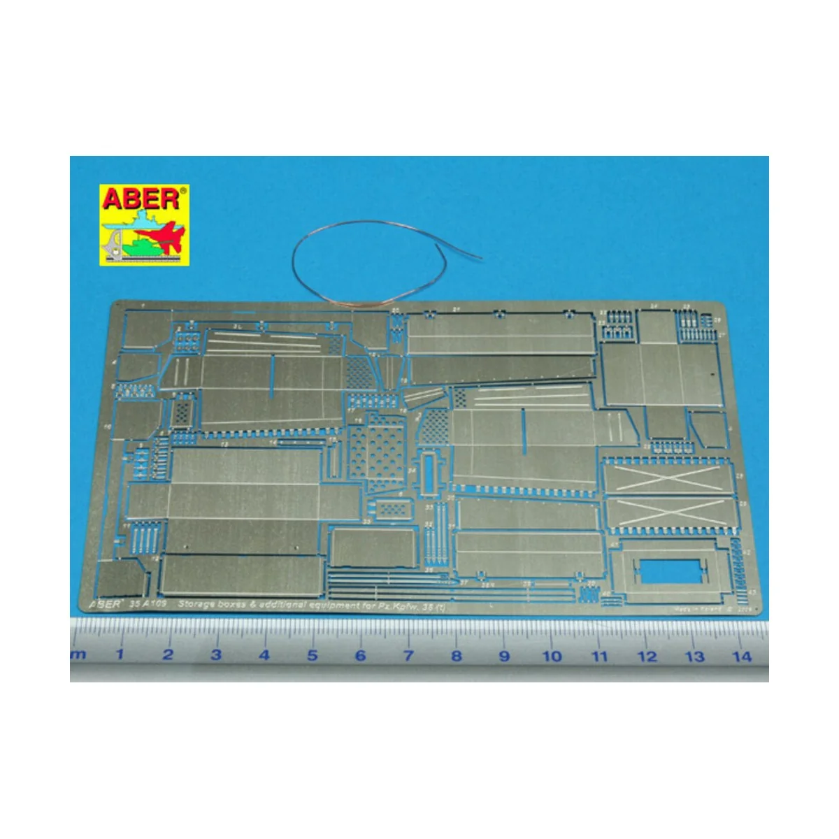 Storage boxes Pz.Kpfw.38(t), 1/35 - Aber Models 35 A109