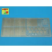 Side fuel tanks for Soviet Tanks KV type, 1/35 - Aber Models 35 A112