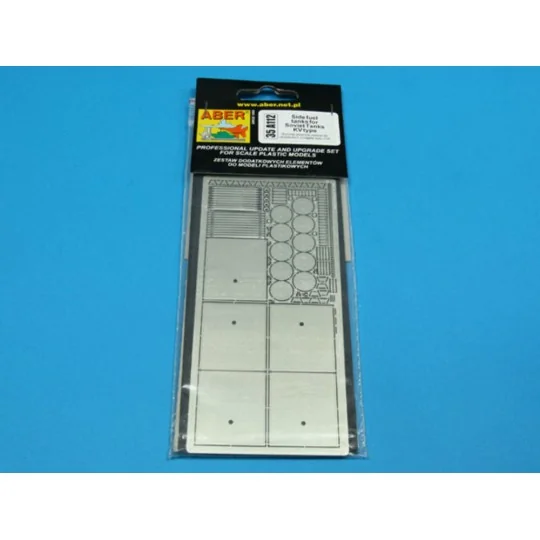 Side fuel tanks for Soviet Tanks KV type - Aber Models 35 A112