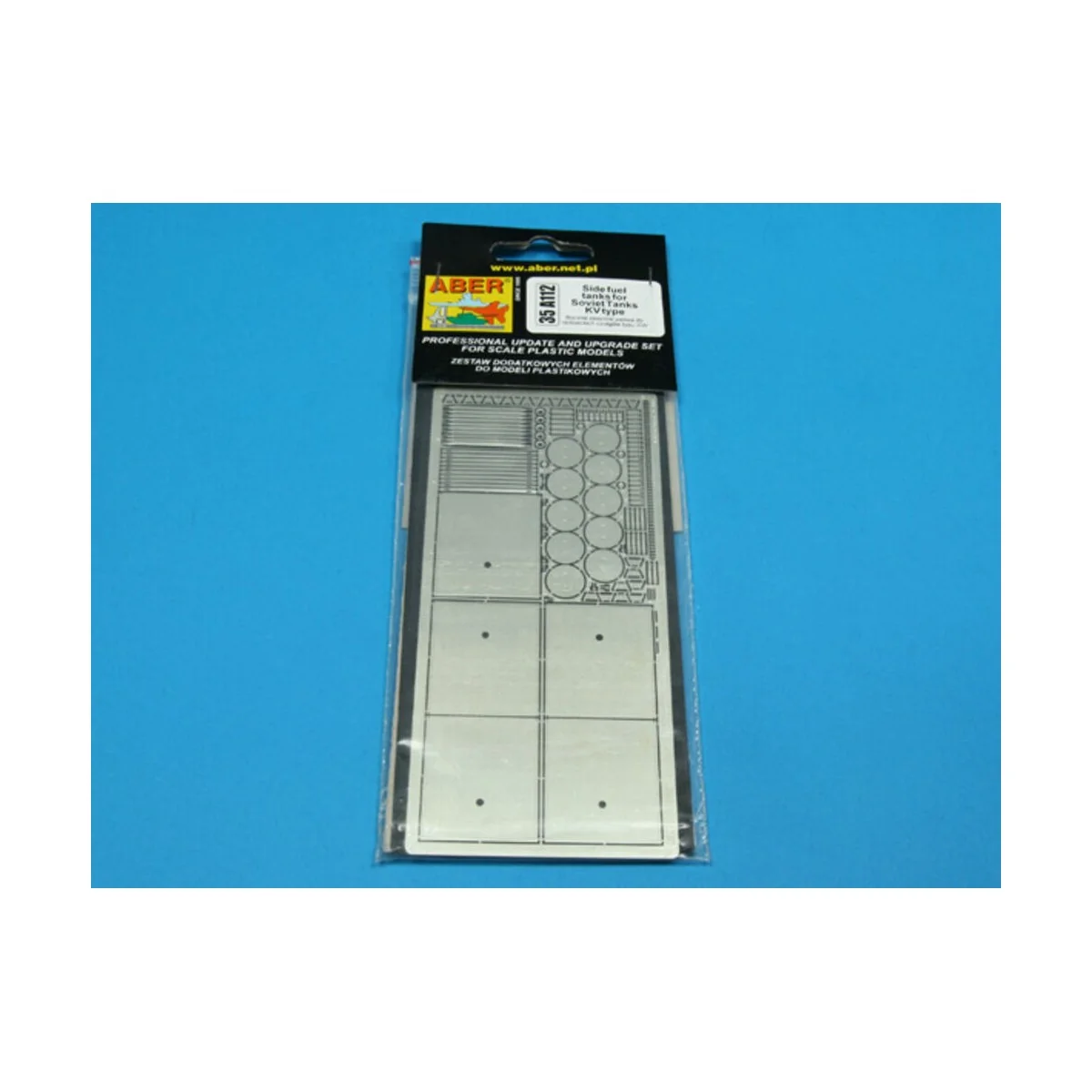 Side fuel tanks for Soviet Tanks KV type - Aber Models 35 A112