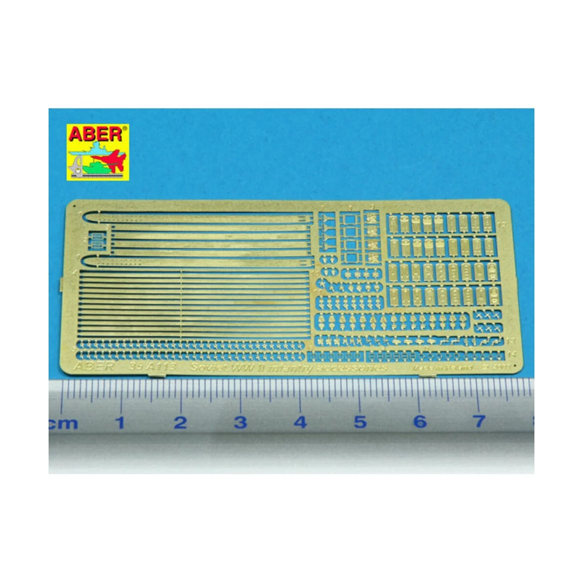 Soviet WW II infantry accessories, 1/35 - Aber Models 35 A113