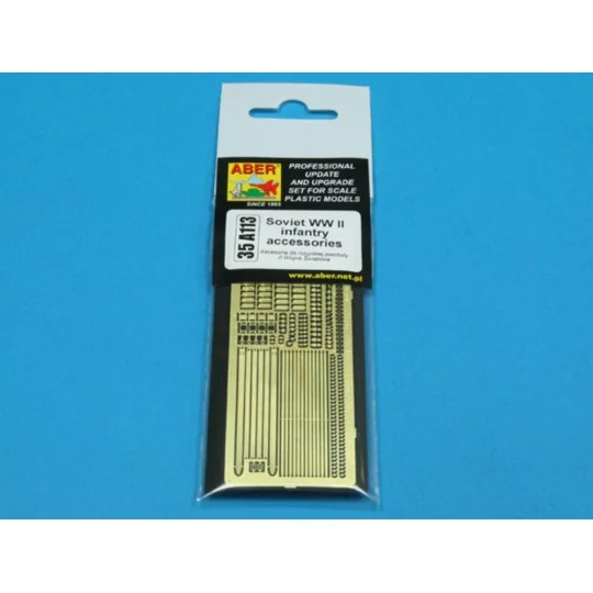 Soviet WW II infantry accessories - Aber Models 35 A113