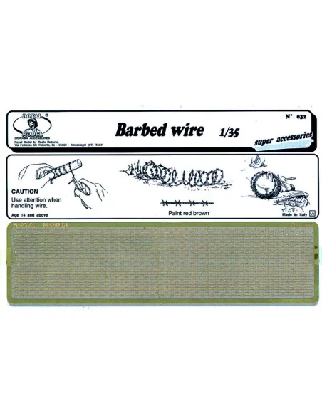 [NO_DESC] Barbed wire, 1/35 - Royal Model RM032