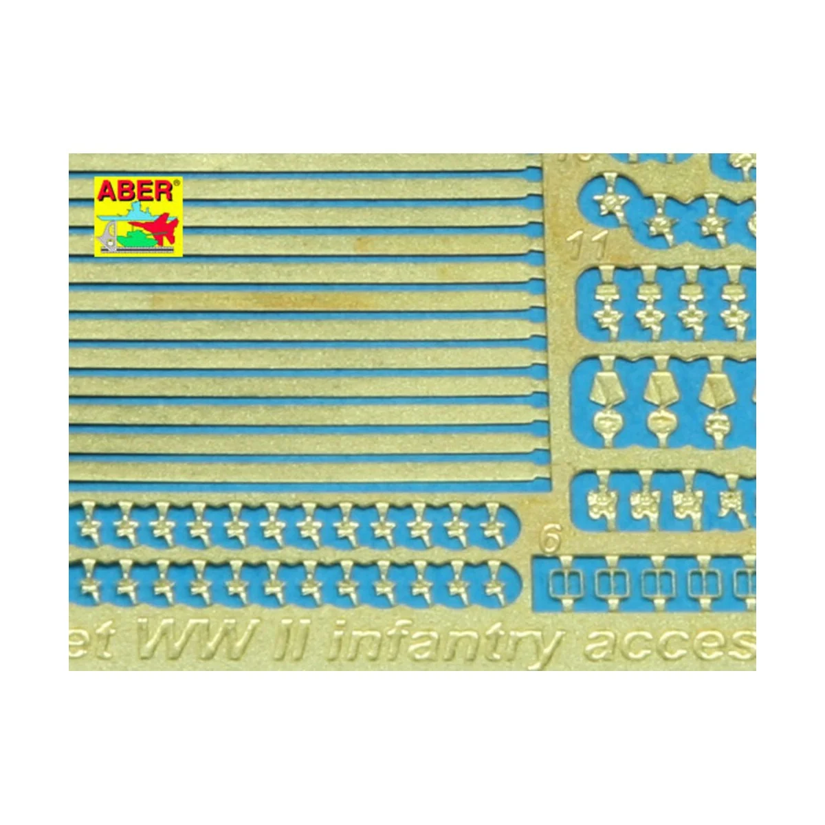 Soviet WW II infantry accessories, 1/35 - Aber Models 35 A113
