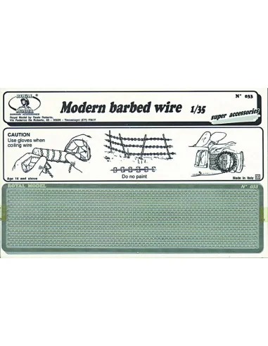 [NO_DESC] Modern babed wire, 1/35 - Royal Model RM033