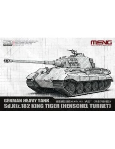 German Heavy Tank Sd.Kfz.182 King Tiger (Henschel Turret), 1/72 - M...