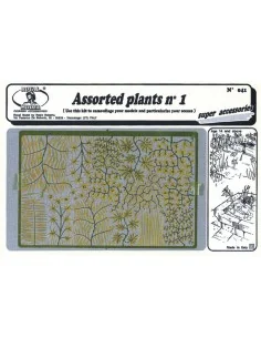 Assorted plants n.1, 1/35 - Royal Model RM041