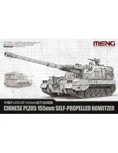 Chinese PLZ05 155mm Self-Propelled Howitzer, 1/72 - MENG-Model 72-014