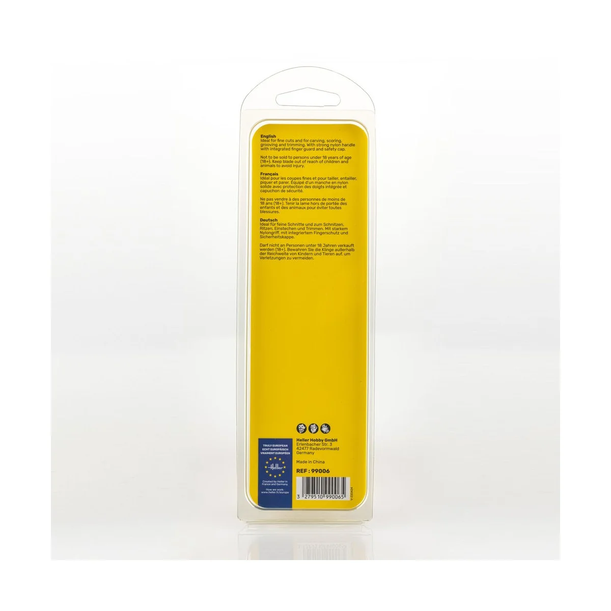 Disposable scalpel set (3 pieces) - Heller 99006