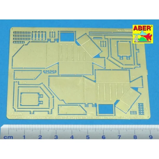 Rear boxes for Panther G from M.N.H. - Aber Models 35 A117