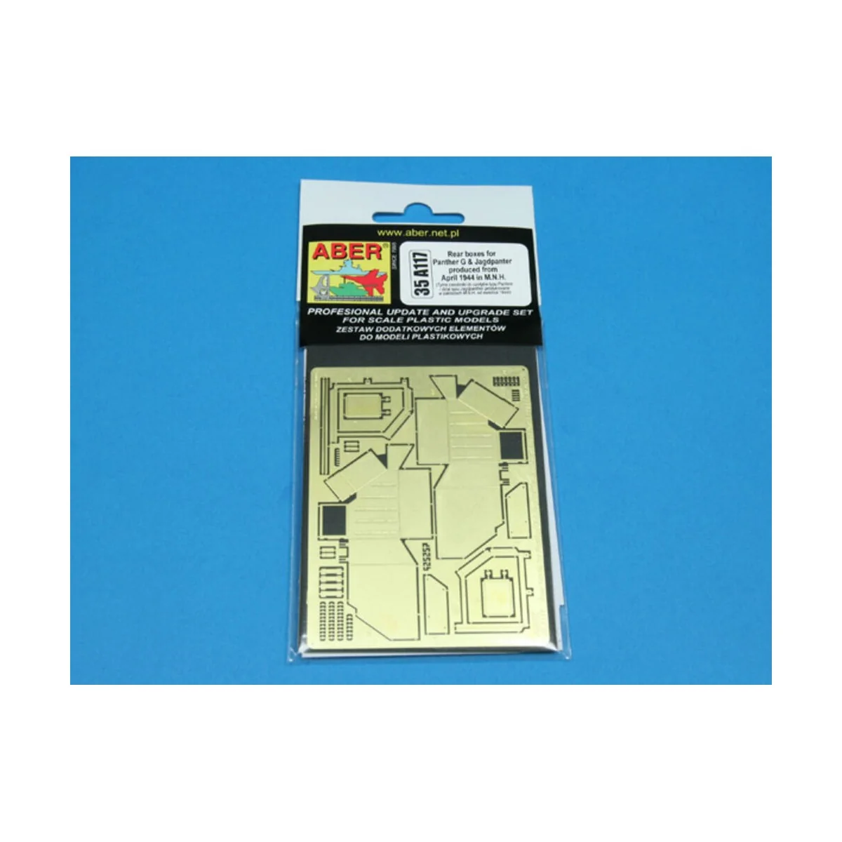 Rear boxes for Panther G from M.N.H., 1/35 - Aber Models 35 A117