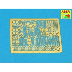 Wipers & mirrors WWII period, 1/35 - Aber Models 35 A121