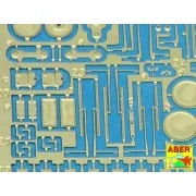 Wipers & mirrors WWII period, 1/35 - Aber Models 35 A121