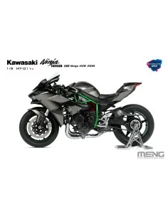 Kawasaki Ninja H2R 2018 (Pre-colored Edition), 1/9 - MENG-Model MT-... 2