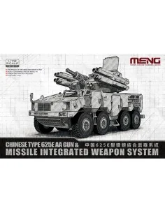 Chinese Type 625E AA Gun & Missile Integrated Weapon System, 1/72 -...