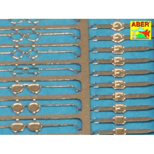 Glasses and watches, 1/35 - Aber Models 35 A124