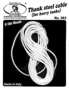 Tank steel cables (for heavy tanks, 1/35 - Royal Model RM063