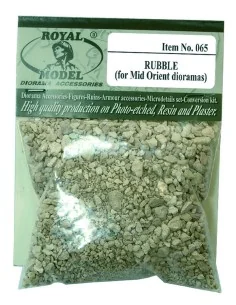 Rubble Mid Orient dioramas, 1/35 - Royal Model RM065