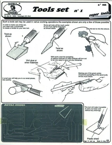 [NO_DESC] Tool set n.1 - Royal Model RM066