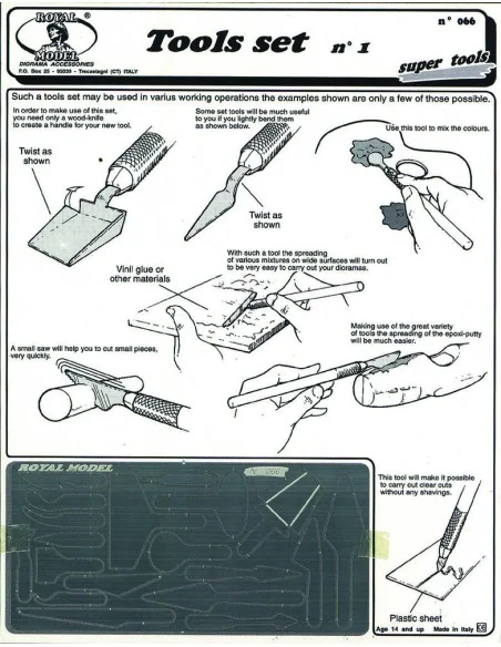 Tool set n.1 - Royal Model RM066
