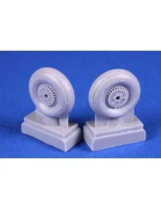 Fiat CR.42 Main Wheels (ICM kit), 1/32 - CMK 129-5141 2
