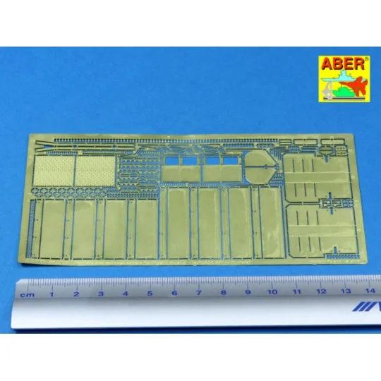 Fenders and exhaust covers for Tiger I (for early model in Africa),...