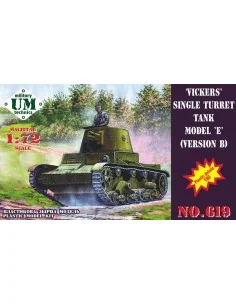 Vickers single turret tank modelE, ver.B, 1/72 - Unimodels UMT619