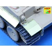 Fenders and exhaust covers for Tiger I (for early model in Africa) ...