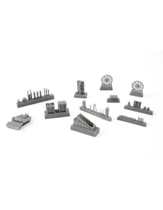 German WWI 7.58cm Leichter Minenwerfer n/A-all resin kit, 1/35 - CM...